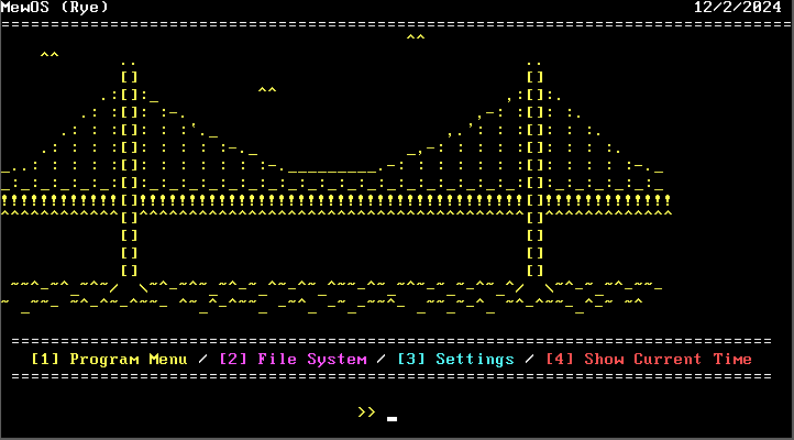 MewOS (Operating System)
