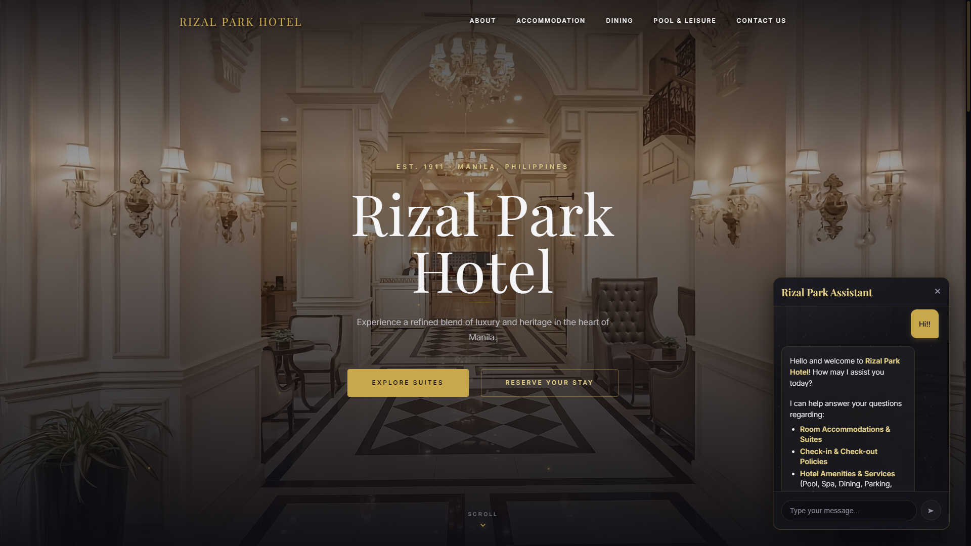 Rizal Park Hotel (Redesign)